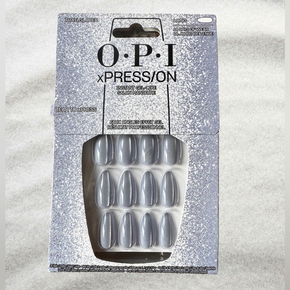 OPI xPRESS/ON TrailGlazer Nail Set Brand New